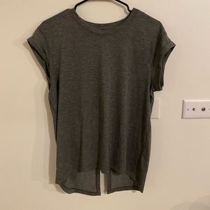 Lululemon T-shirt that ties in back or lays flat